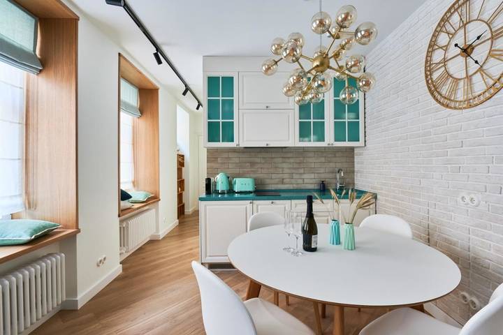Vacation rental for 4 people, with Terrace and View in Riga
