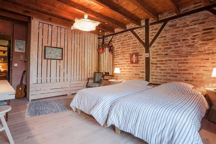 Location de vacances pour 6 personnes, avec terrasse ainsi que sauna et jardin à Orx - 4