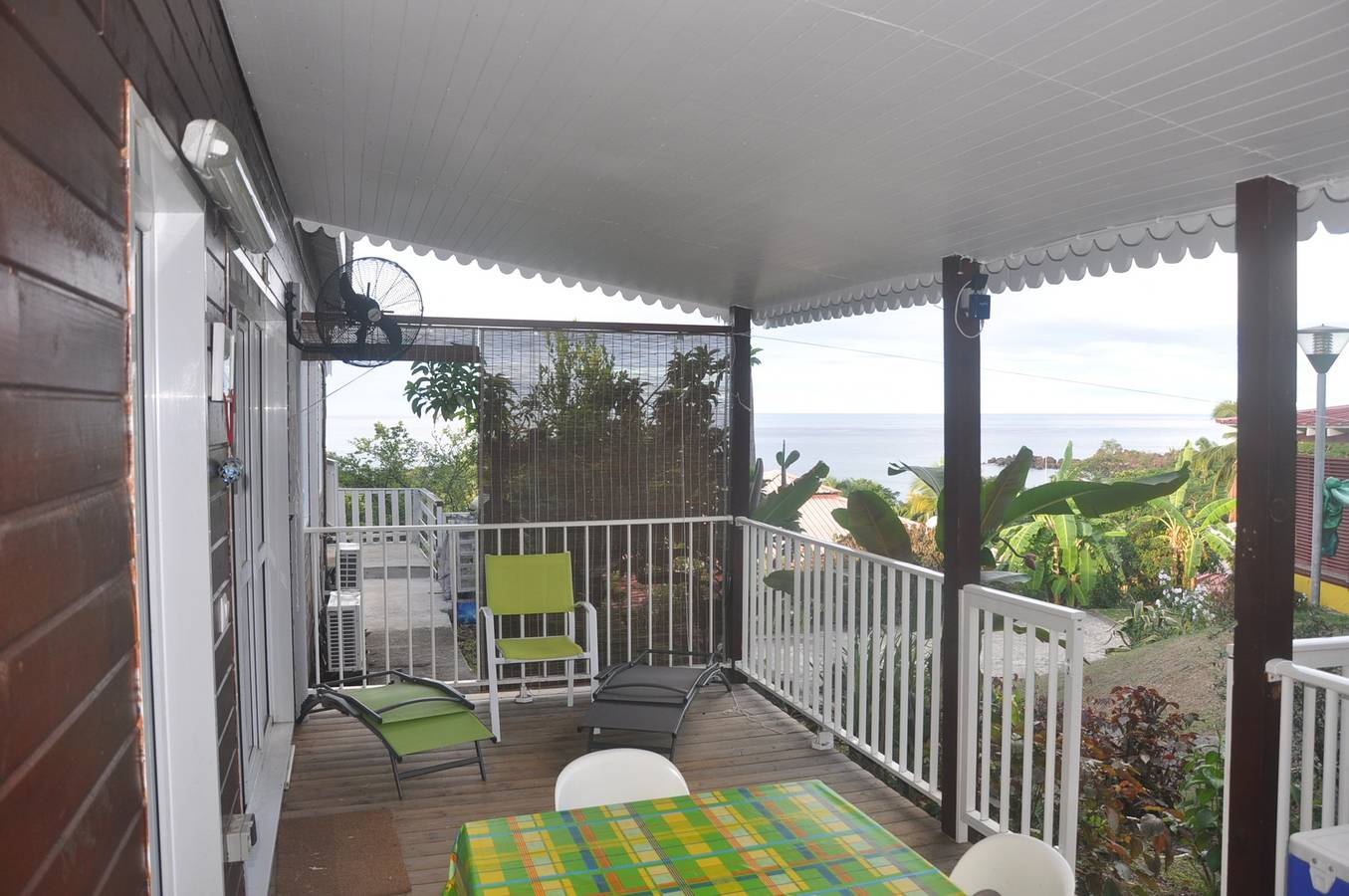 Comfortable bungalow with sea view in Bouillante in Bouillante, Guadeloupe (Caribbean)