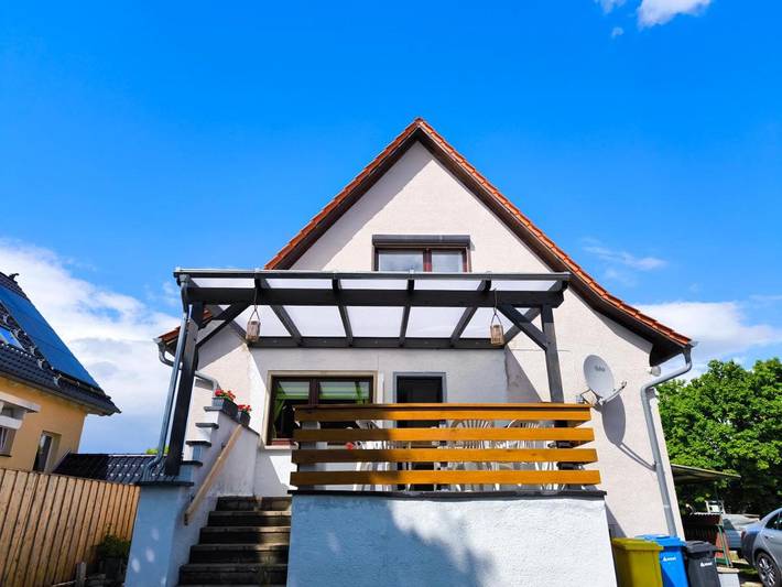 Ferienhaus für 5 Personen, mit Pool und Ausblick sowie Garten, mit Haustier im Harz