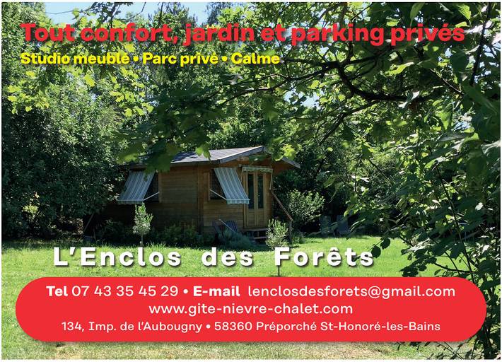 Chalet pour 2 personnes, avec jardin - 1