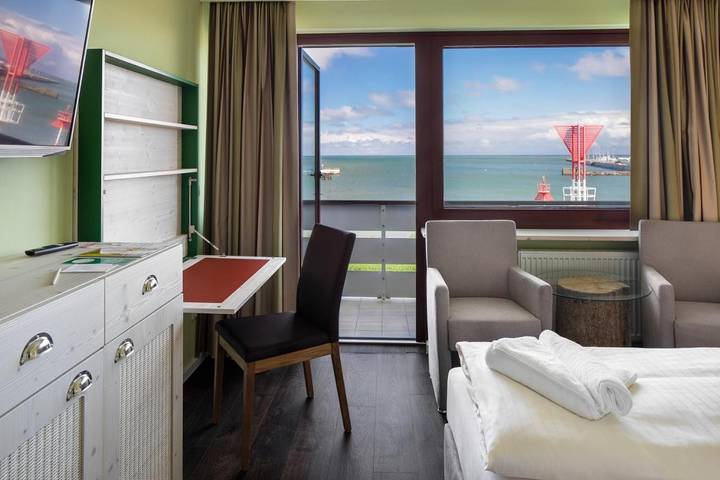 Hotel für 3 Personen, mit Sauna und Garten, mit Haustier auf Helgoland - 2