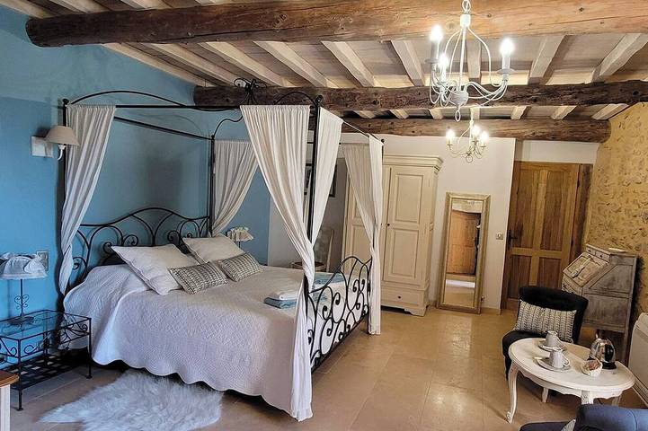 Gîte pour 15 personnes, avec jacuzzi et jardin à Saint-Laurent-des-Arbres - 4