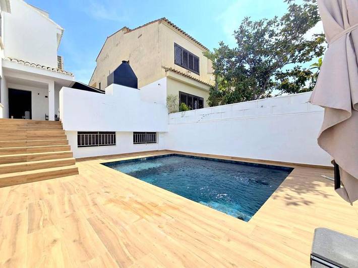 Chalet para 10 personas, con jardín además de terraza y piscina en Safor - 4