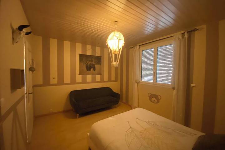 Location de vacances pour 6 personnes, animaux acceptés à Cuzorn