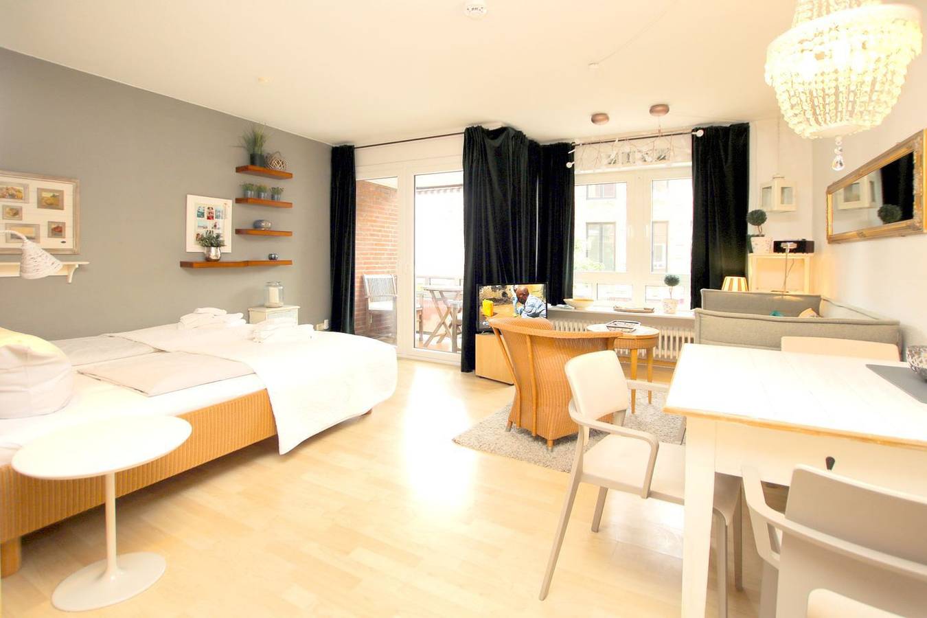 Ganze Wohnung, Ferienwohnung am Sandwall für 2 Personen mit ca. 34,5m² in Wyk auf Föhr (Stadt), Wyk auf Föhr
