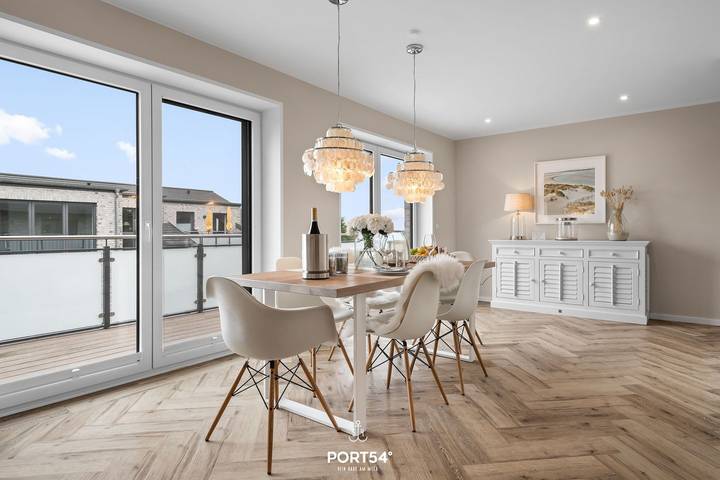 Ferienwohnung für 5 Personen, mit Balkon, mit Haustier in Büsumer Deichhausen - 3