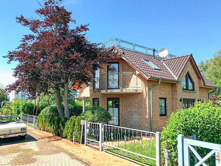 Ferienwohnung für 4 Personen, mit Balkon und Garten in Börgerende-Rethwisch