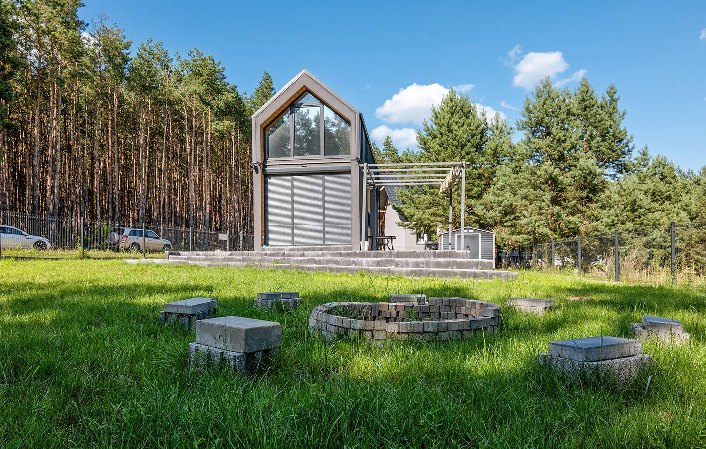 Ferienhaus für 7 Personen mit Terrasse in Kujawien-Pommern