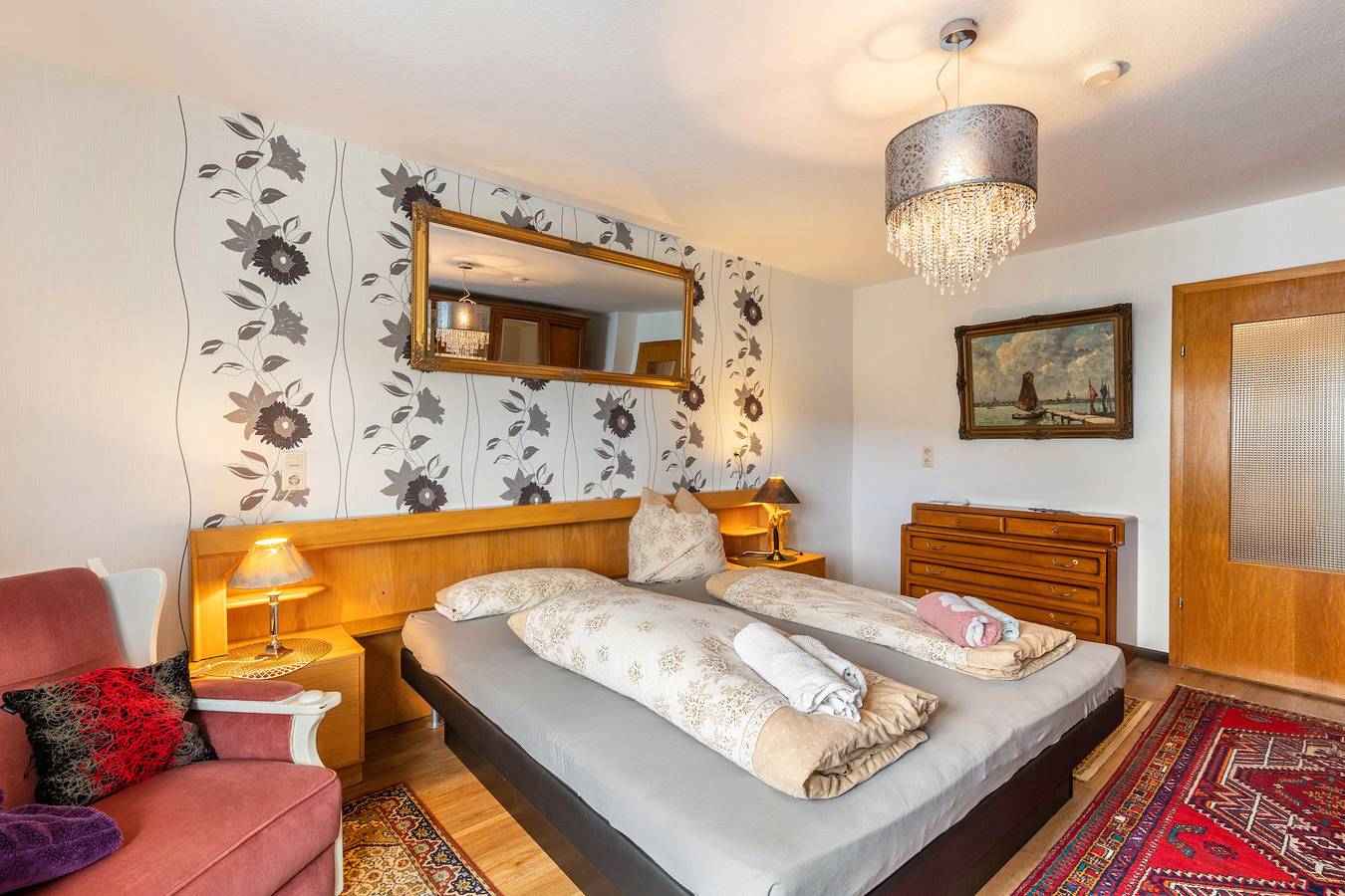 Ganze Wohnung, Ferienwohnung 'Amberger' mit gemeinsamer Terrasse, gemeinsamem Garten und Wlan in Lauterbach, Vogelsberg Region