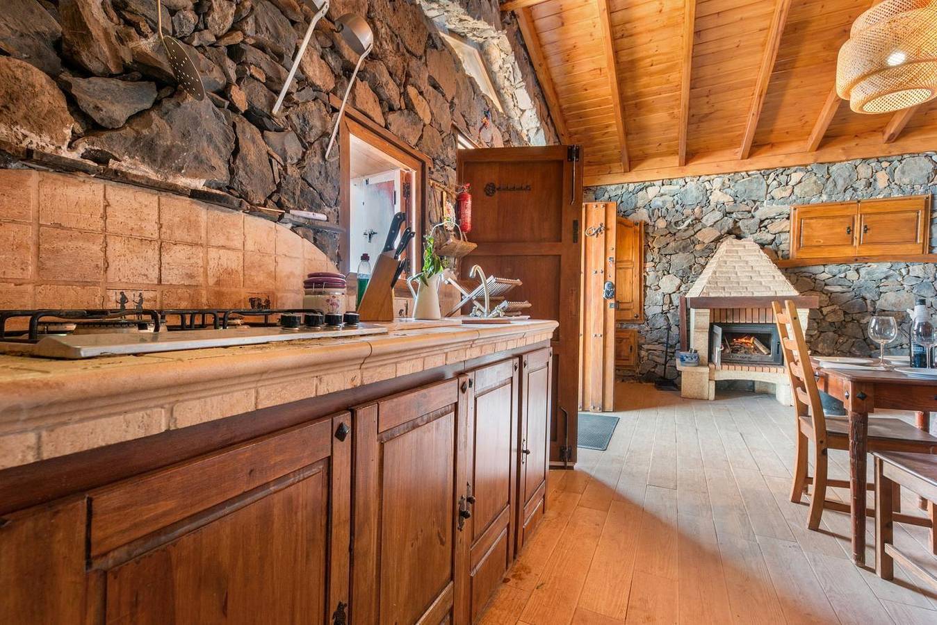 Maison de vacances pour 3 personnes avec jardin in Cuesta de la Villa, Santa Úrsula