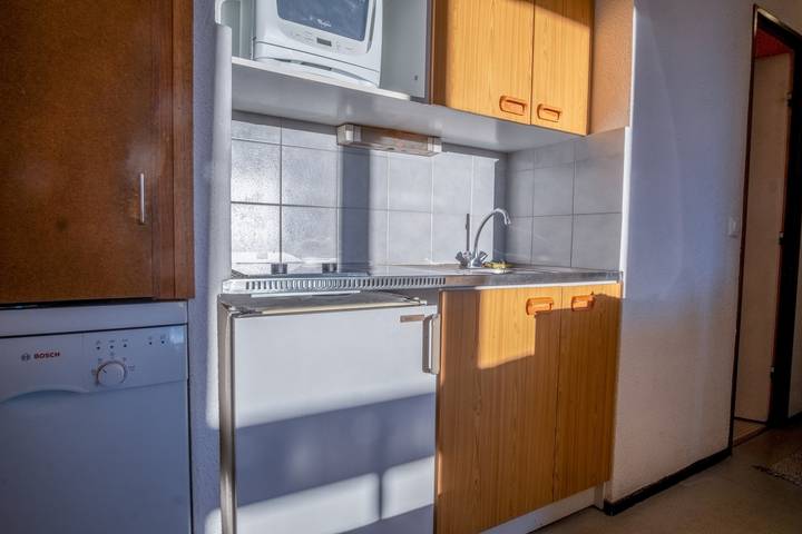 Apartamento entero, Apartamento de vacaciones para 4 personas con balcón in Huez, Parque Nacional de los Ecrins