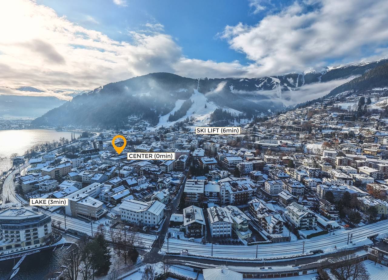 Ganze Ferienwohnung, Alpine Essence Luxury Apartment in Zell am See Center in Zell am See (Stadt), Zell am See