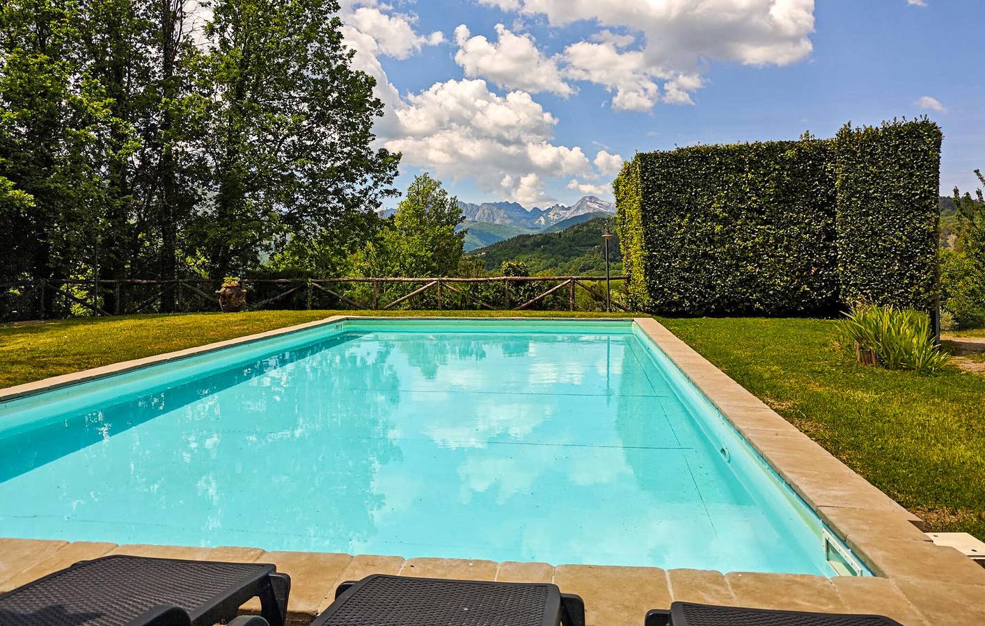Gemütliche 140 m² große Ferienwohnung mit Pool, WLAN und Parkplatz in der Villa Collemandina in Villa Collemandina, Garfagnana