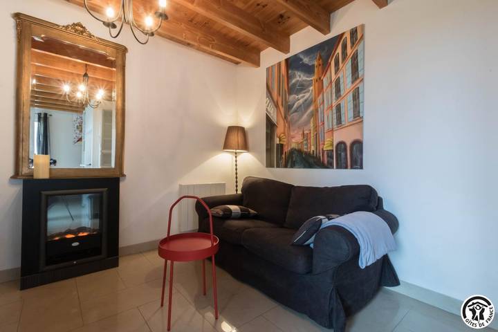 Gîte pour 2 personnes, avec Balcon/Terrasse ainsi que Terrasse et Jardin