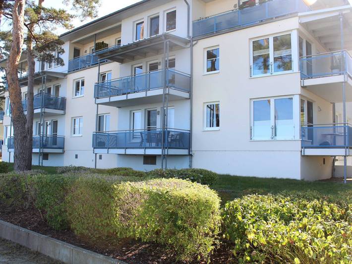 Ferienwohnung für 4 Personen, mit Balkon und Seeblick