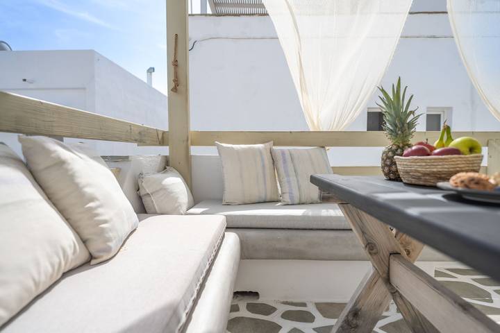 Gîte pour 3 personnes, avec jardin et balcon dans Naxos - 2