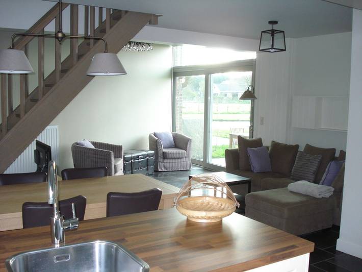 Gîte pour 6 personnes, avec jardin et piscine, animaux acceptés à Jabbeke - 2