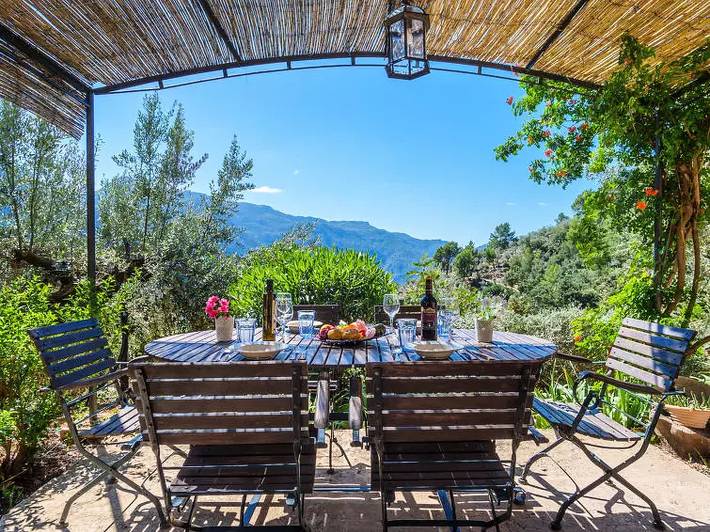 Finca für 4 Personen, mit Garten in Fornalutx