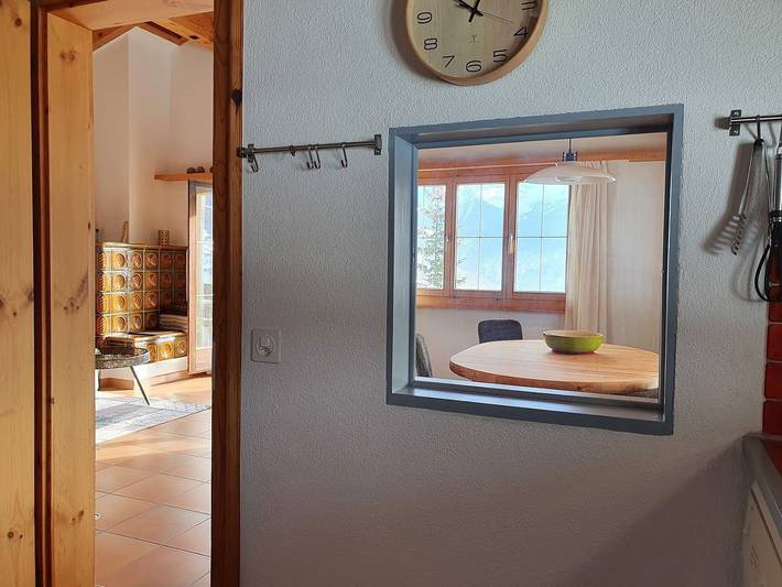 Ganze Wohnung, ***Ferienwohnung Tgampi saura, Lantsch/Lenz in Lantsch/Lenz, Plessur Alpen