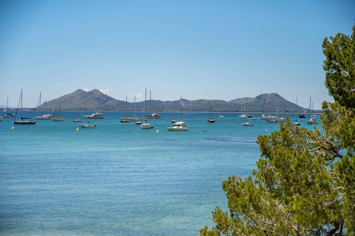 Apartamento entero, Apartamento "Isabela 3 habitaciones" con vistas al mar, A/A, Wi-Fi y terraza in Puerto de Pollensa, Pollença