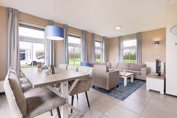Ferienhaus für 6 Personen, mit Balkon/Terrasse und Terrasse sowie Sauna in Nieuwvliet - 3