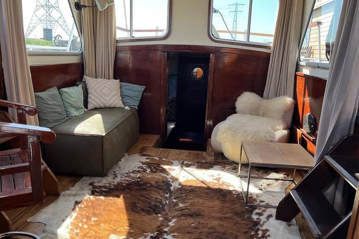 Péniche pour 4 personnes, avec Terrasse à Amsterdam
