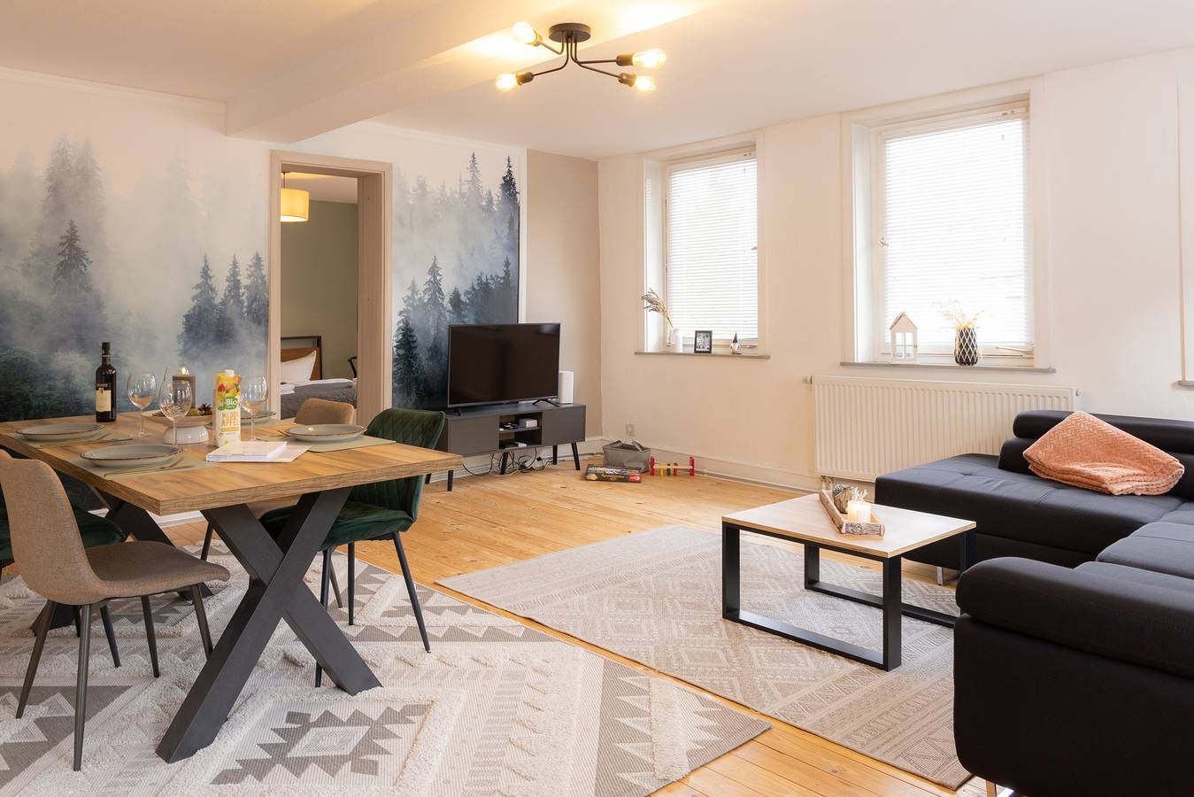Ganze Ferienwohnung, Harter Brocken Tatort Apartment 2 Einheiten in Sankt Andreasberg, Braunlage