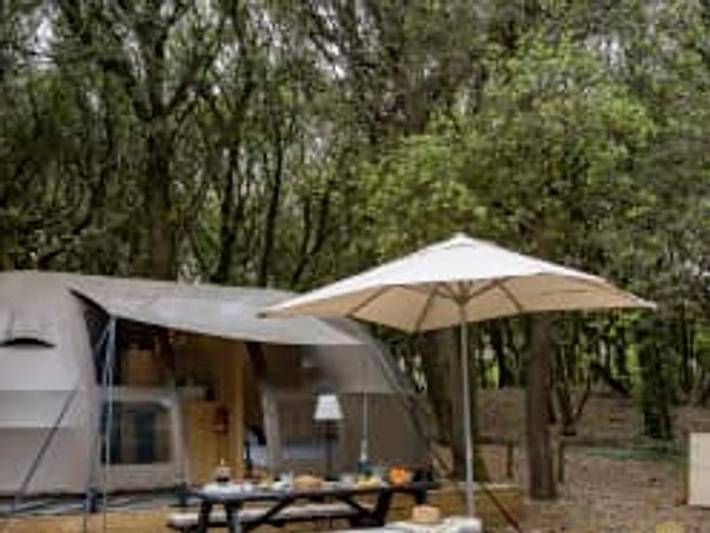 Tente pour 5 personnes, avec bassin pour enfant, animaux acceptés en Vendée - 2