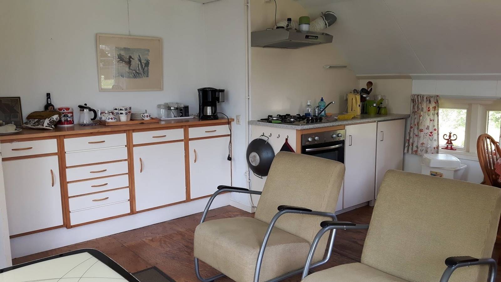 Gemütliches Haus für 6 Personen mit Reetdach und Garten am Wasser in Kalenberg in Nationalpark Weerribben-Wieden