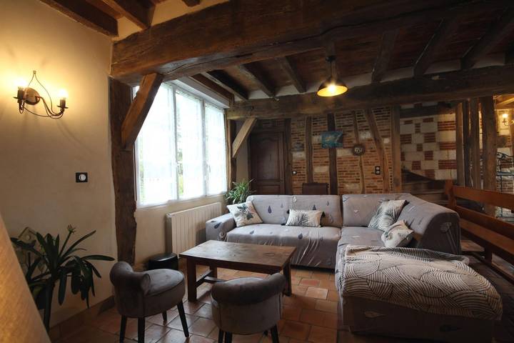 Gîte pour 8 personnes, avec Terrasse ainsi que Jardin et Vue dans Parc naturel régional des Boucles de la Seine Normande - 4