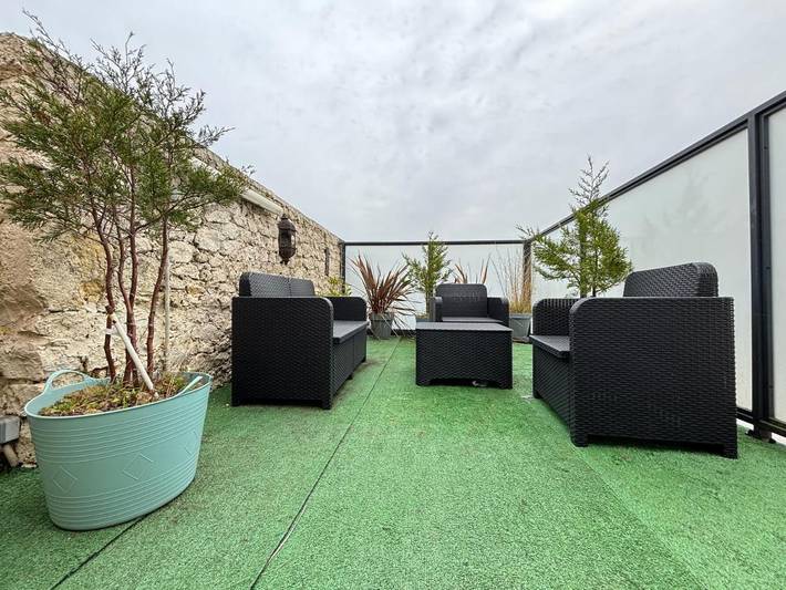 Gîte pour 6 personnes, avec vue et terrasse, animaux acceptés à Vierville-sur-Mer - 3