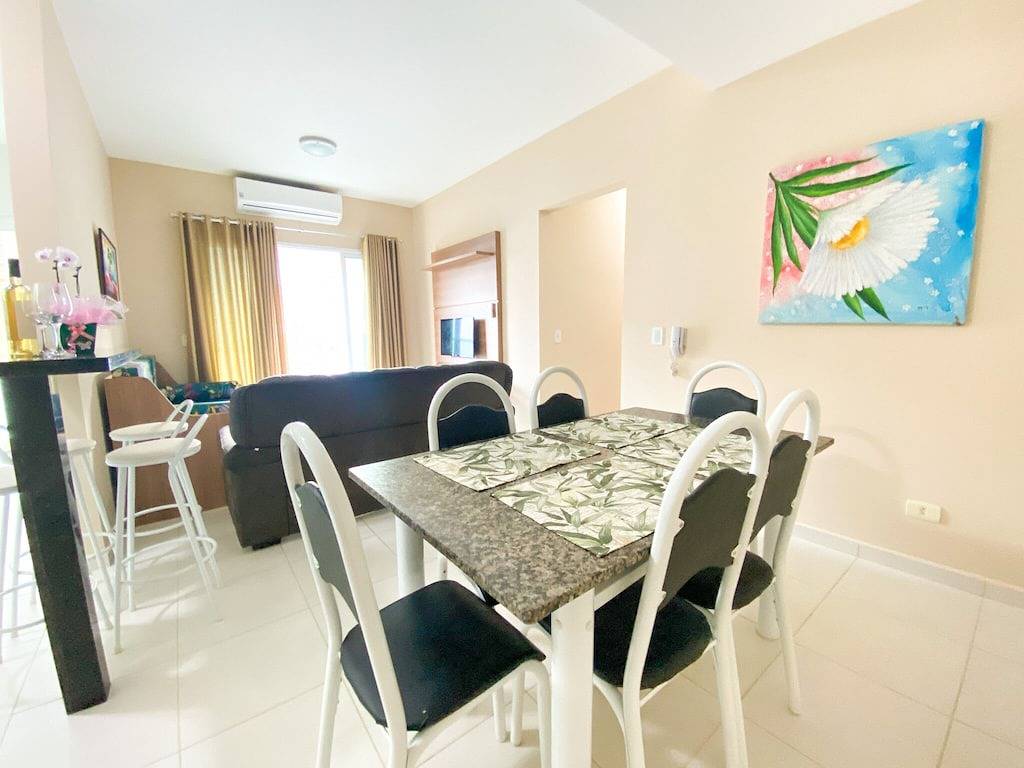 Ganze Wohnung, Ausgezeichnete Wohnung in der Nähe des Strandes von Tümmler in Toninhas Ubatuba, Ubatuba