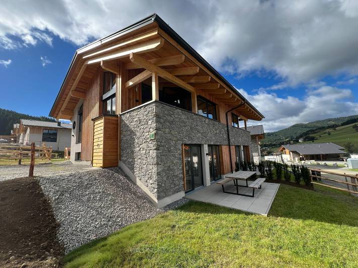 Ferienhaus für 6 Personen, mit Balkon und Sauna sowie Garten in St. Lambrecht