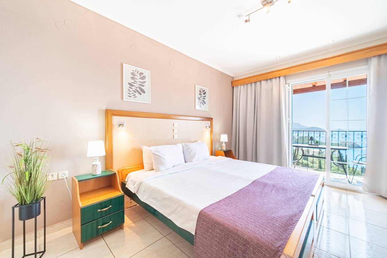 Hotel-Apartment "Spyridoula Studio 11" mit Meerblick, Gemeinschaftspool und Wlan in Paleokastritsa, Korfu