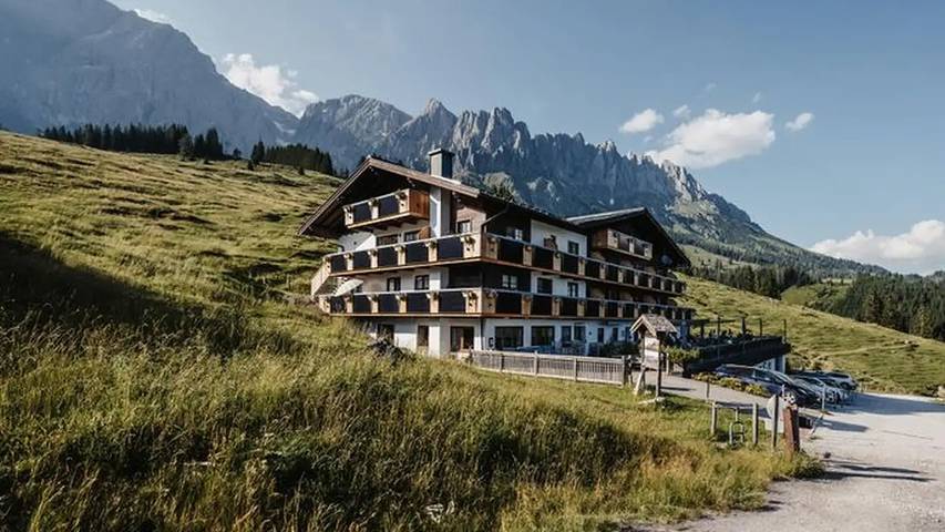 Hütte für 2 Personen, mit Garten und Sauna, mit Haustier in Mühlbach am Hochkönig