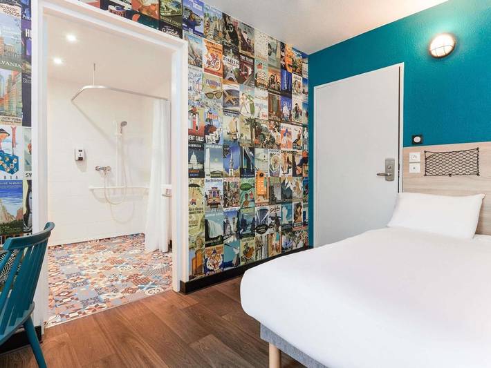 Hôtel pour 2 personnes, avec terrasse, animaux acceptés à Trignac - 4