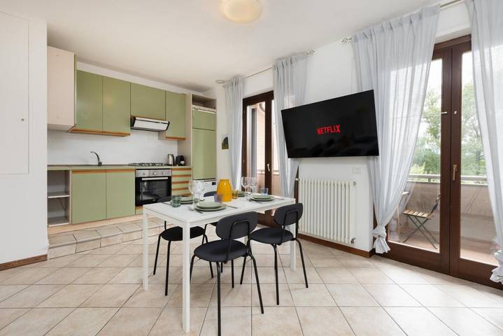 Ferienhaus für 5 Personen, mit Balkon und Ausblick - 1