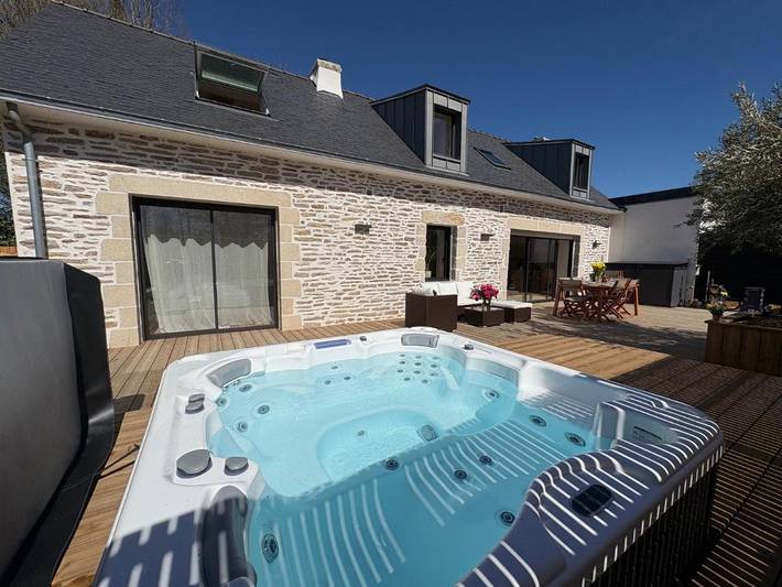 Casa de vacaciones para 8 personas, con jacuzzi y jardín, Familias con niños - 1