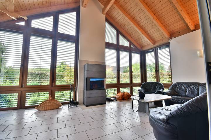 Ferienhaus für 9 Personen, mit Balkon und Terrasse sowie Garten und Sauna am Schweriner See - 3
