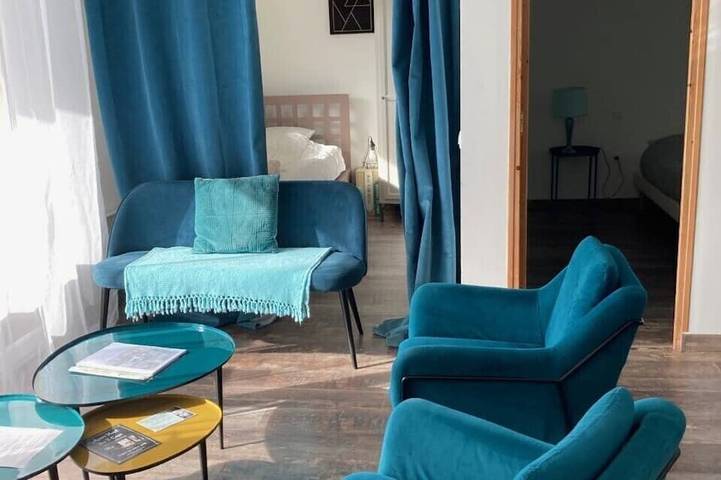 Holiday apartment for 3 people, with balcony and sauna, with pets - 1