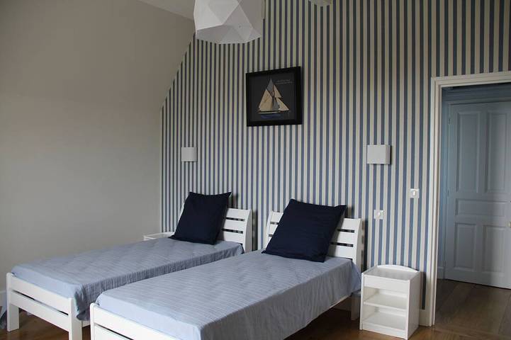 Location de vacances pour 6 personnes, avec balcon et jardin à Primelin - 4