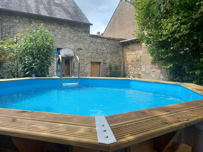 Maison de vacances pour 8 personnes, avec terrasse