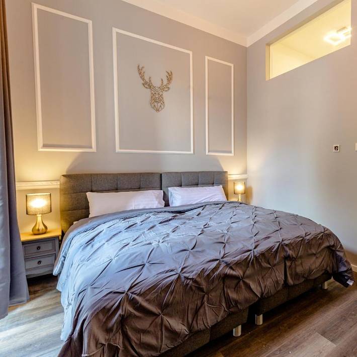 Appartement de vacances pour 4 personnes, avec Terrasse ainsi que Jardin et Vue à Düsseldorf