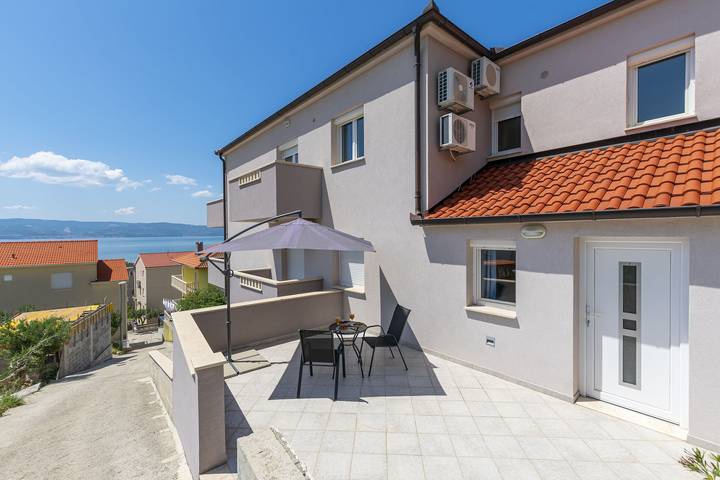 Studio für 2 Personen, mit Ausblick und Terrasse, mit Haustier - 1