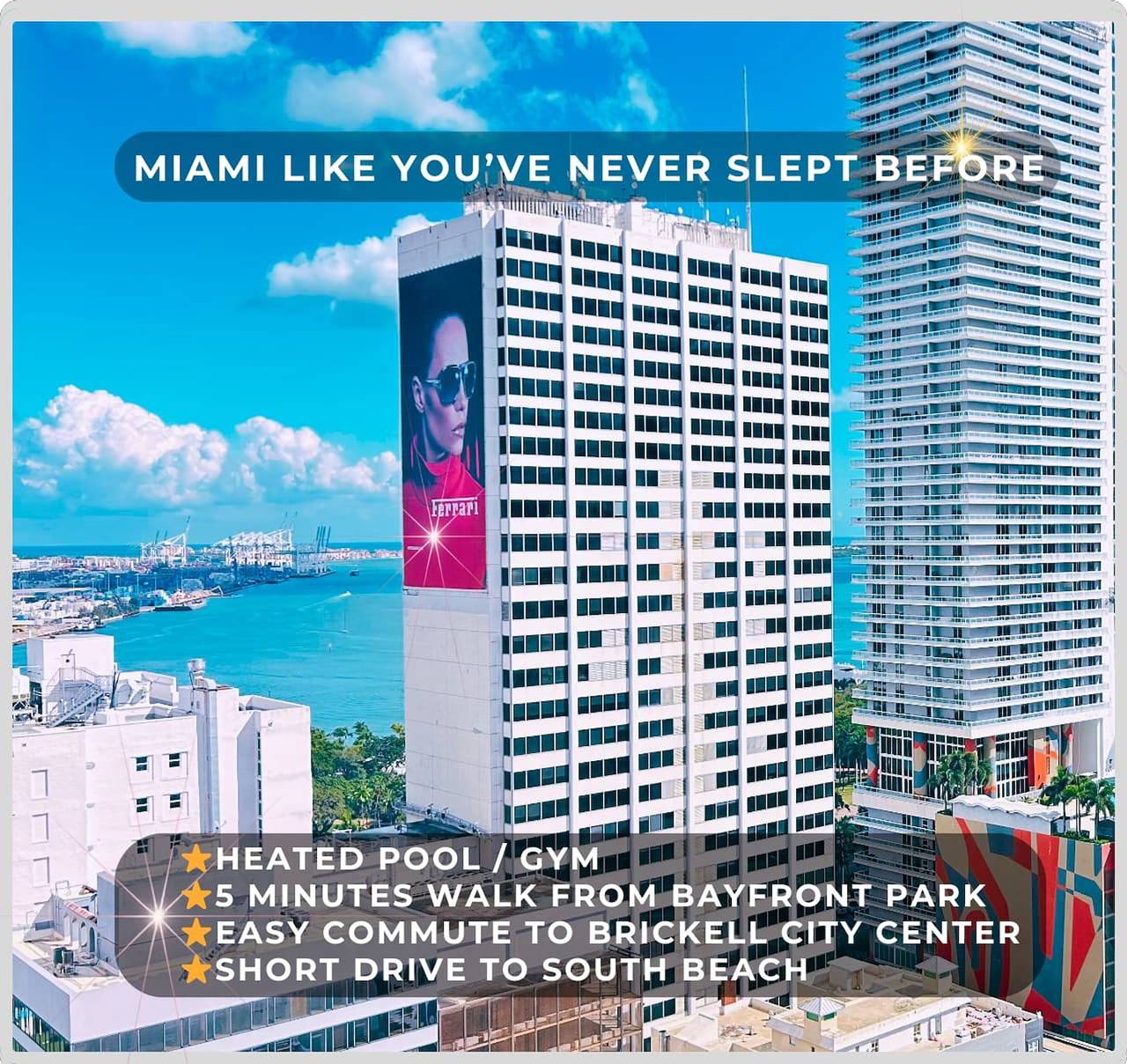 Studio for 2 Guests in Miami, Florida