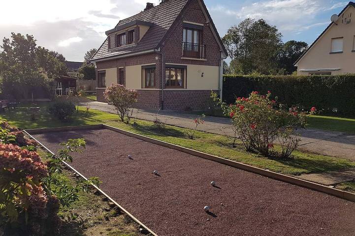 Maison de vacances pour 6 personnes, avec jardin