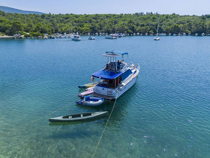 Ferienhaus mit Meerblick für 2 Personen, mit Terrasse und Ausblick in Kroatien - 3
