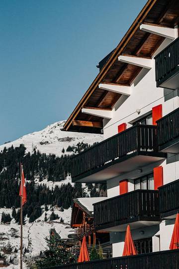 Hôtel pour 2 personnes, avec jacuzzi ainsi que terrasse et sauna à Bagnes