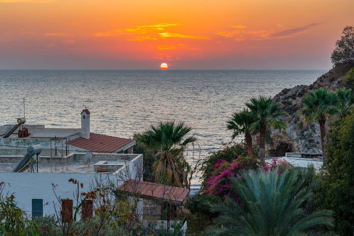 Ganzes Studio, Einzimmerapartment 'Single' mit Meerblick, Wi-Fi und Klimaanlage in Panormos, Kalymnos